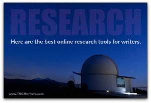 Online research tools for writers