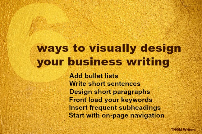 How to visually design your writing