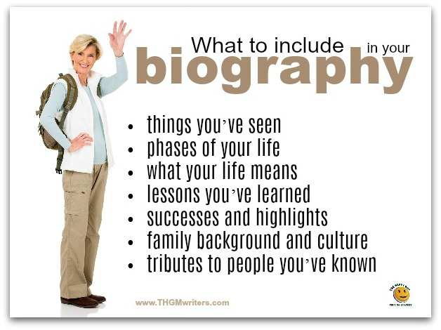 what is a person's biography