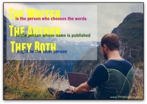 Writer or Author