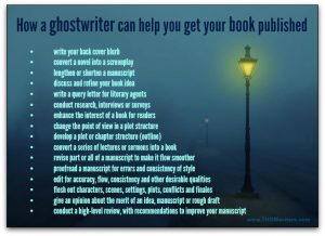 How a ghostwriter can help you get your book published