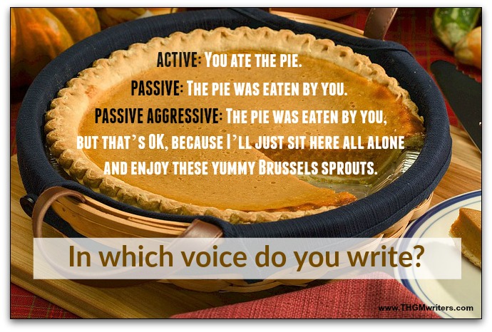 Grammar humor: active voice versus passive voice