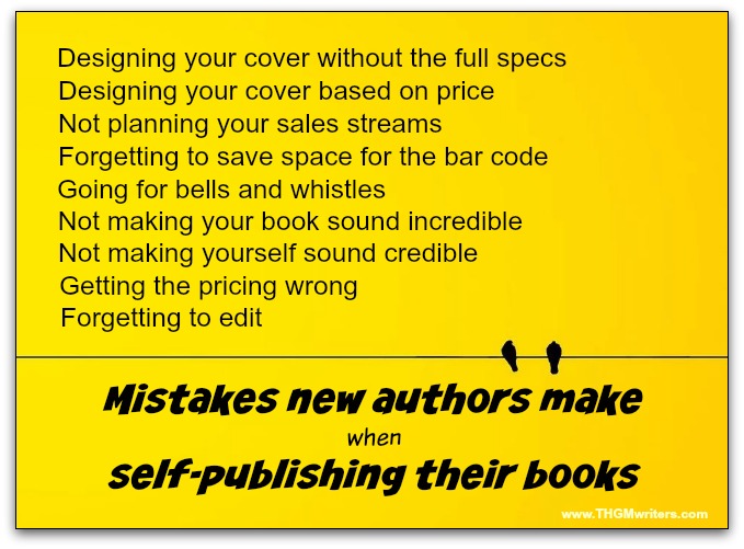 Self-publishing mistakes
