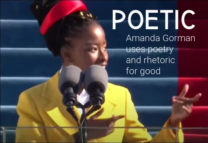 Amanda Gorman uses poetry and rhetoric for good