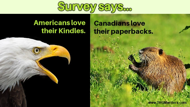 American book readers love Kindle, but Canadians are paperback print book fans