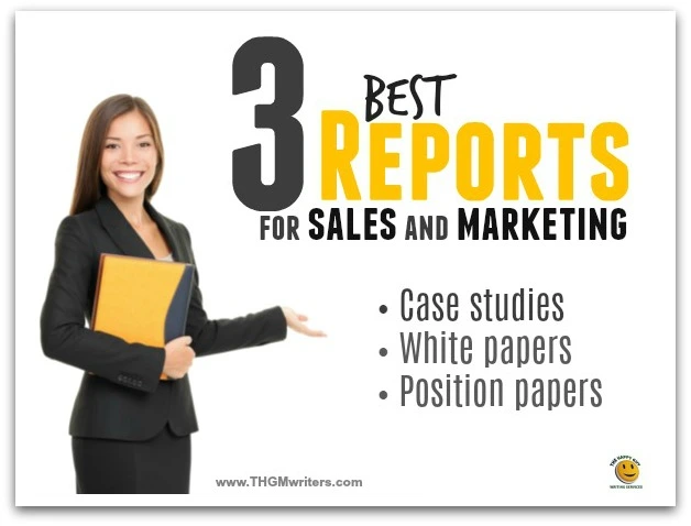 Reports for sales and marketing