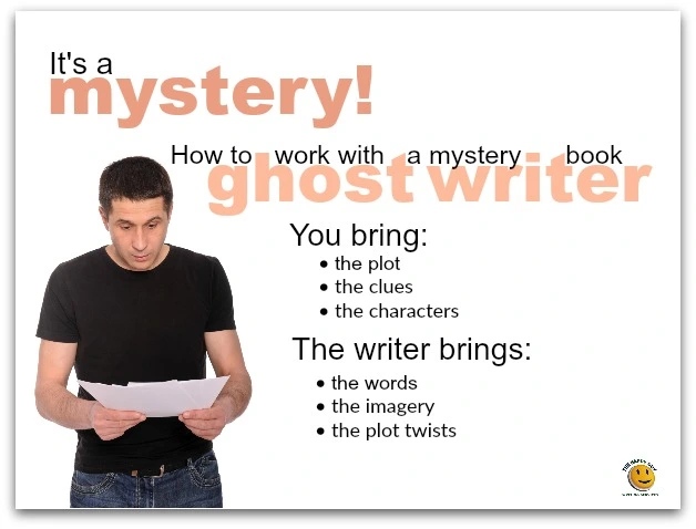 How to work with a mystery book ghostwriter