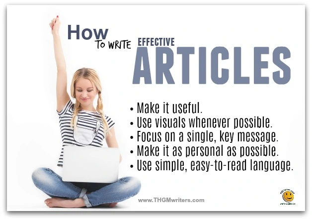 Write effective articles
