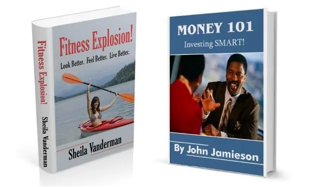 Sample books for personal branding - financial advisors and personal trainers