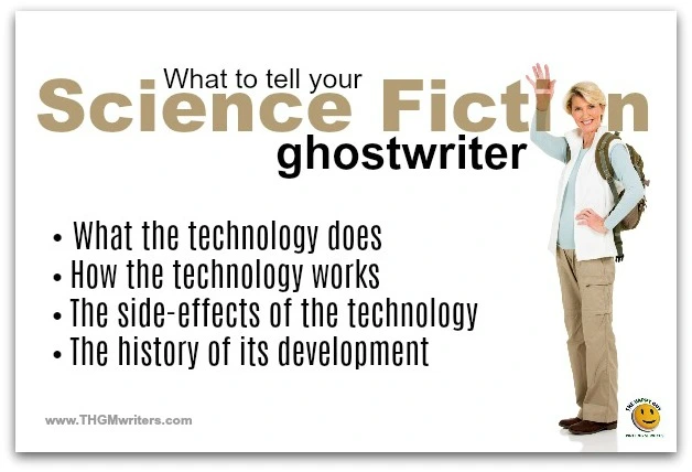 What to tell your Sci Fi ghostwriter