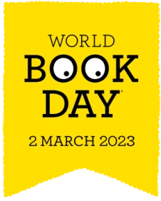 World Book Day logo - 2 March 2023